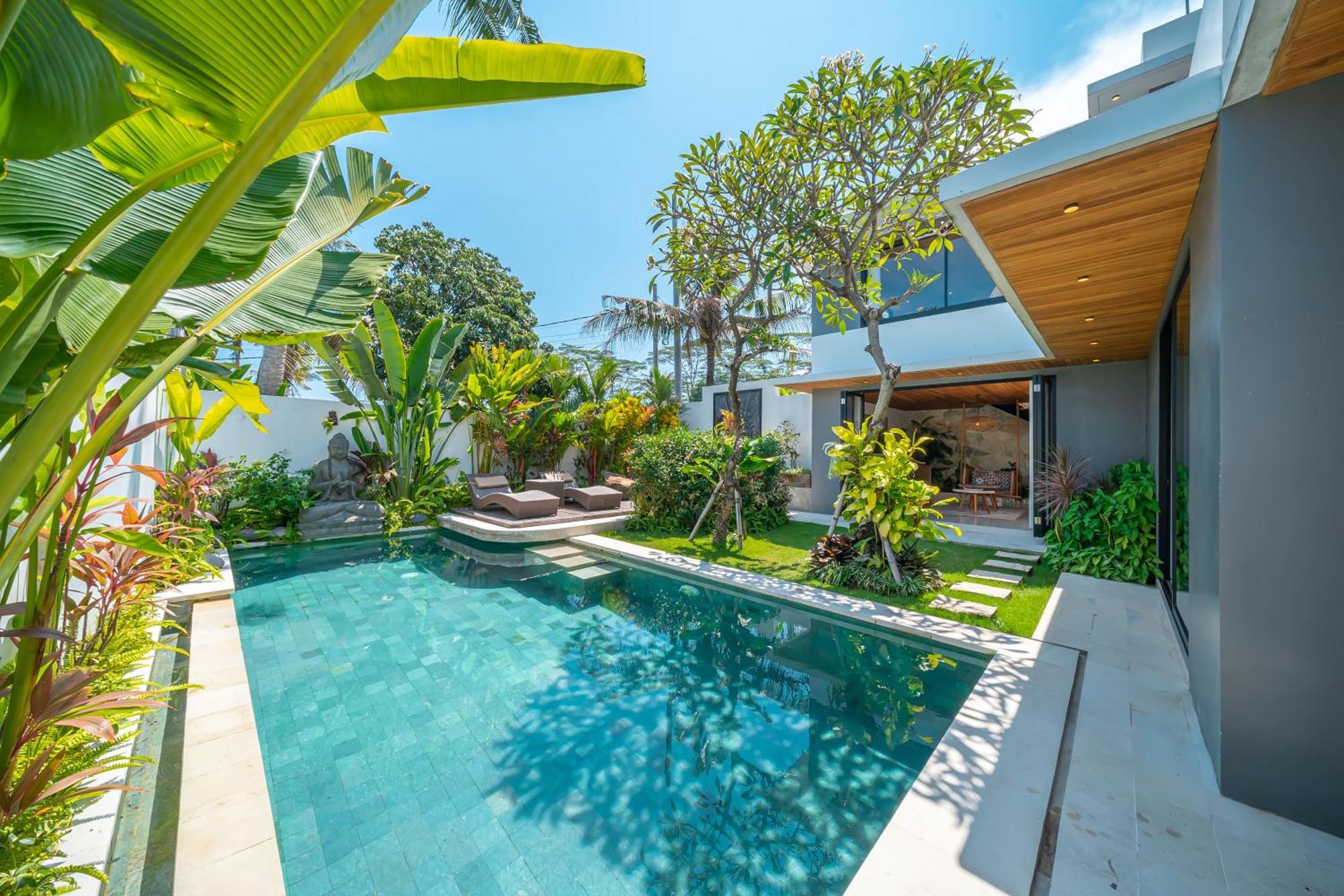 Villa Arunika - Stylish Tropical 2Br Villa Close To Nyanyi Beach! Selemadeg Eksteriør billede