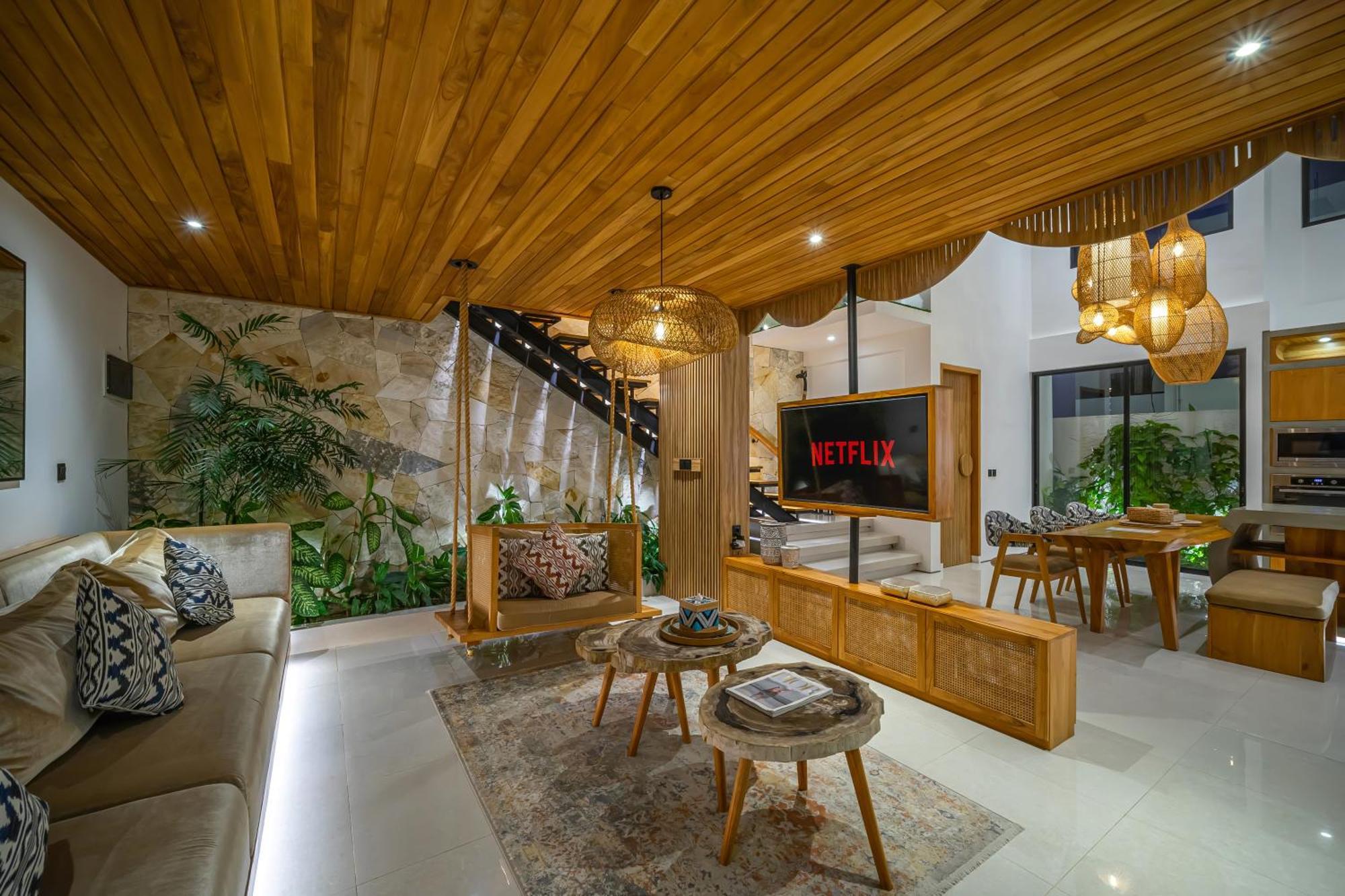 Villa Arunika - Stylish Tropical 2Br Villa Close To Nyanyi Beach! Selemadeg Eksteriør billede