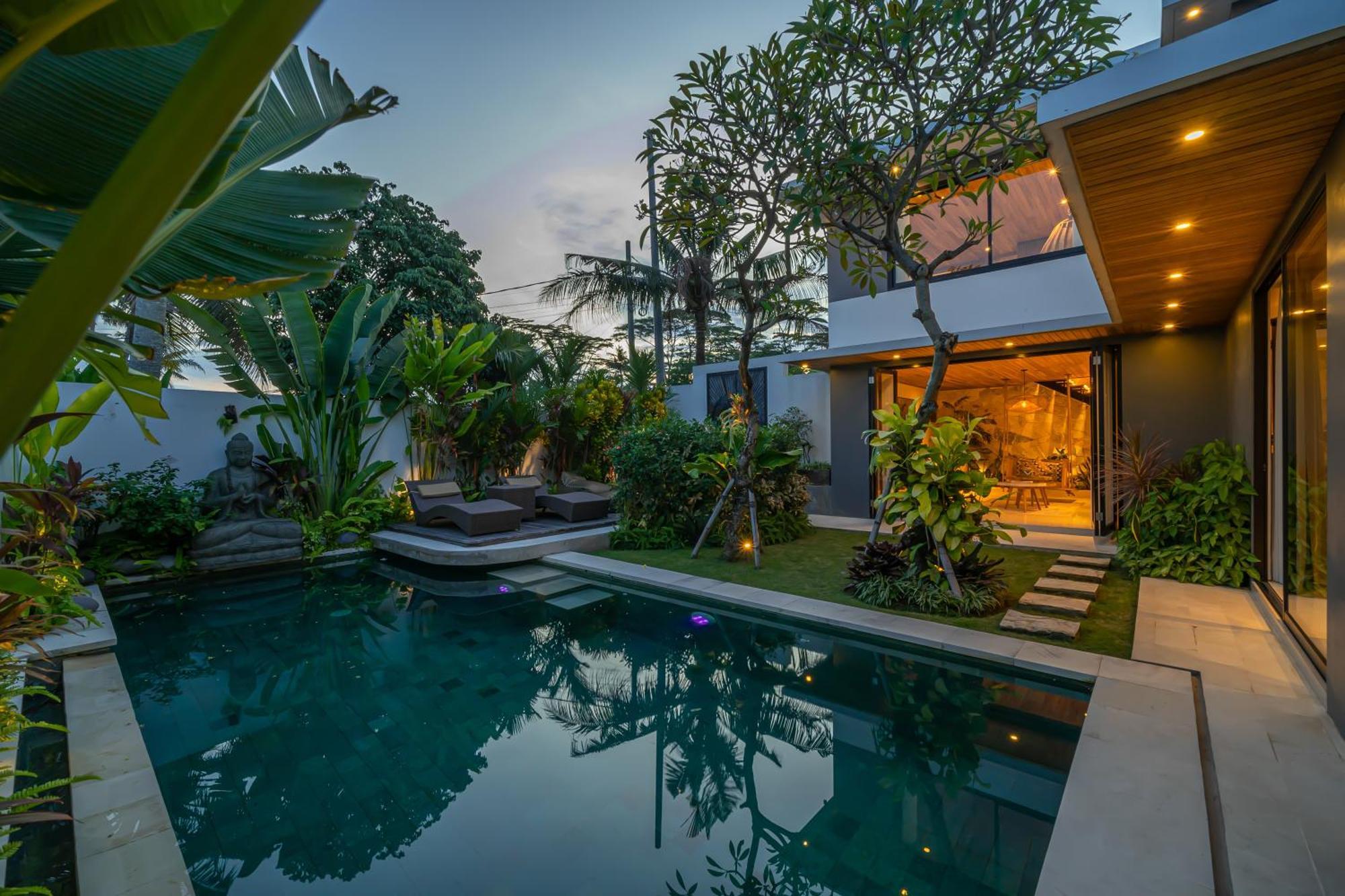 Villa Arunika - Stylish Tropical 2Br Villa Close To Nyanyi Beach! Selemadeg Eksteriør billede